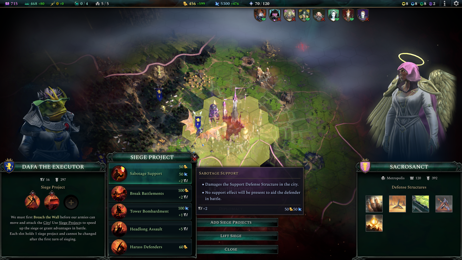 309. Dafa begins the siege of Turiel's capital Turn 114.png